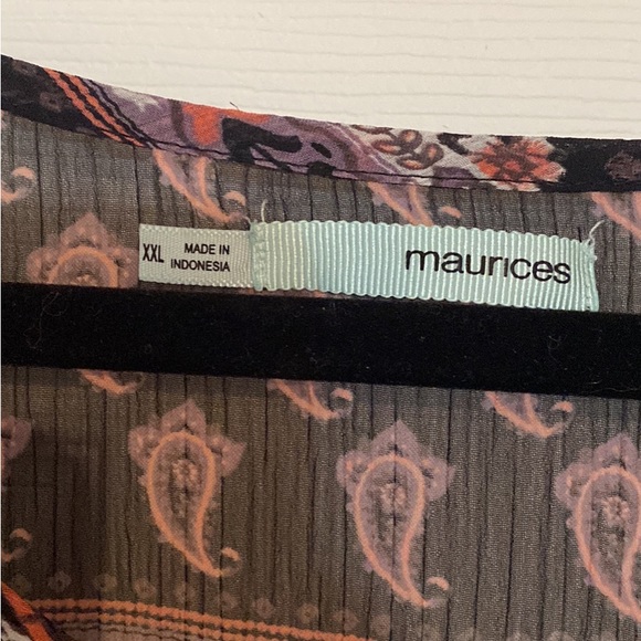 Size X-Large gorgeous sheer summer Top - Picture 3 of 9